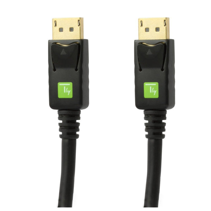 EAN 8051128100143 - Techly Audio/Video DisplayPort M/M 0.5m Black ICOC DSP-A-005 0,5 m Negro imagen 3