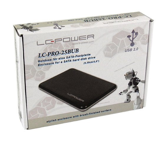 EAN 4260070121920 - LC-Power LC-PRO-25BUB caja para disco duro externo Caja de disco duro (HDD) Negro 2.5" imagen 2