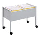 EAN 4005546987767 - Durable 100 Duo archivador organizador Acero inoxidable Plata imagen 1