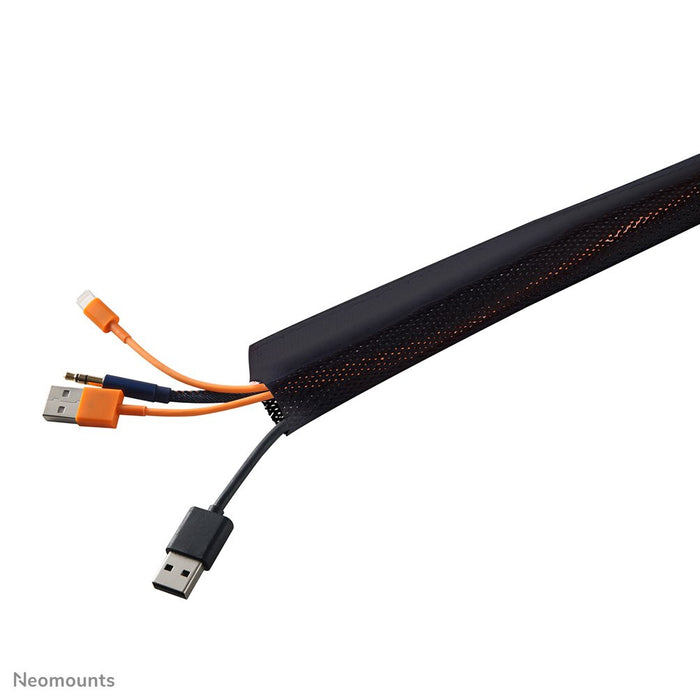 EAN 8717371444112 - Neomounts NS-CS200BLACK organizador de cables Negro 1 pieza(s) imagen 2