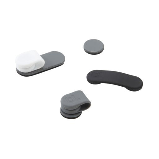 EAN 82032401123 - Bluelounge MagDrop abrazadera para cable Negro, Gris 3 pieza(s) imagen 1