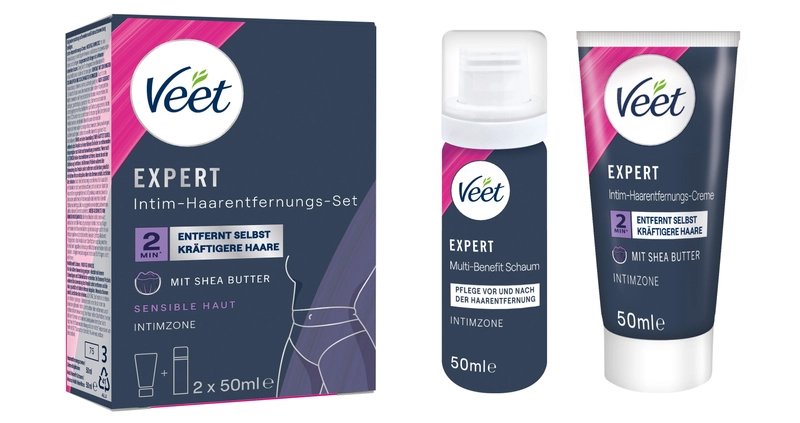 EAN 4002448203148 - Veet Expert Set Crema depilatoria 100 ml imagen 1