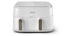 EAN 8720389035579 - Philips 3000 series NA353/10 freidora 9 L Independiente 2750 W Freidora de aire caliente Plata, Blanco imagen 2