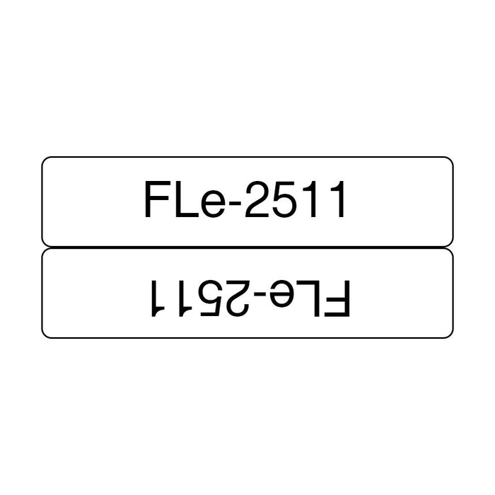 EAN 4977766769648 - Brother FLE2511 cinta para impresora de etiquetas Negro sobre blanco imagen 1