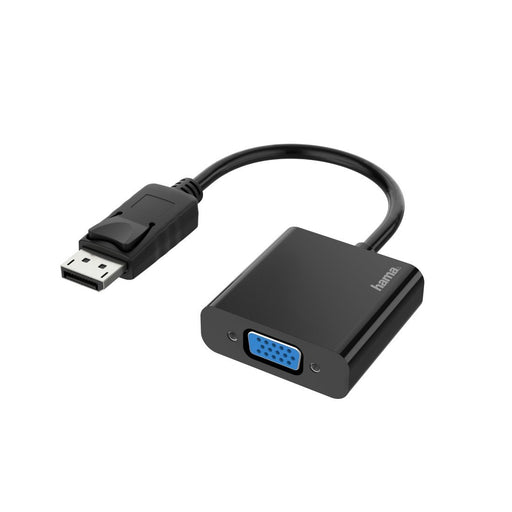 EAN 4047443437396 - Hama 00200337 adaptador de cable de vídeo DisplayPort VGA (D-Sub) Negro imagen 1
