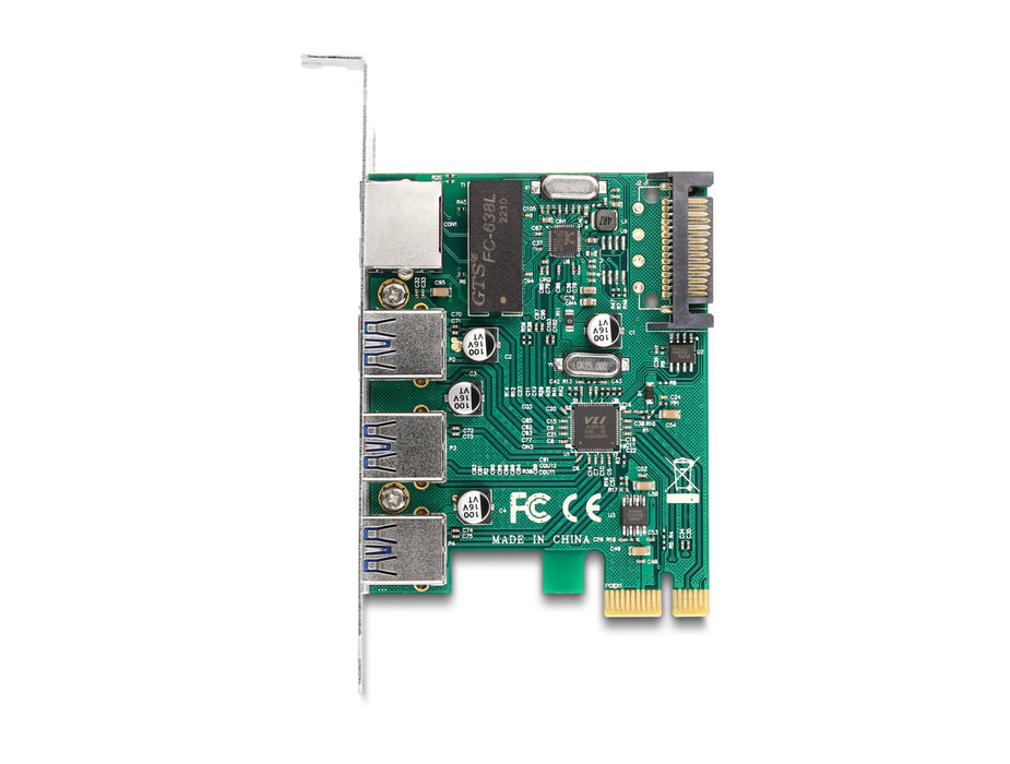 EAN 4043619901050 - DeLOCK 90105 tarjeta y adaptador de interfaz Interno RJ-45, USB 3.2 Gen 1 (3.1 Gen 1) imagen 3
