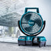 EAN 88381723404 - Makita CF001GZ ventilador Negro, Azul imagen 2