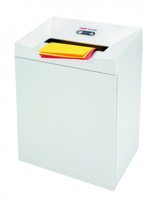 EAN 4026631054300 - HSM Pure 530 triturador de papel Corte en partículas 55 dB 30 cm Blanco imagen 3