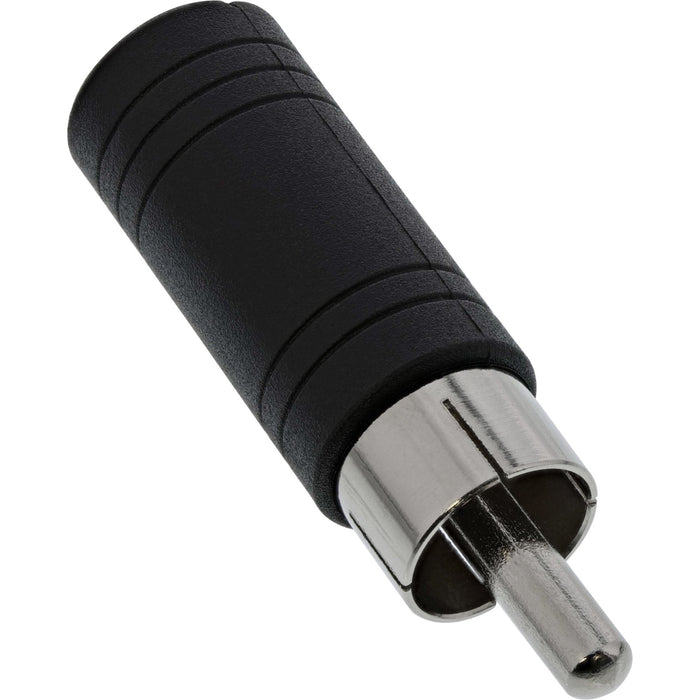 EAN 4043718075515 - InLine 99325 cambiador de género para cable 3.5mm jack female RCA Negro imagen 1