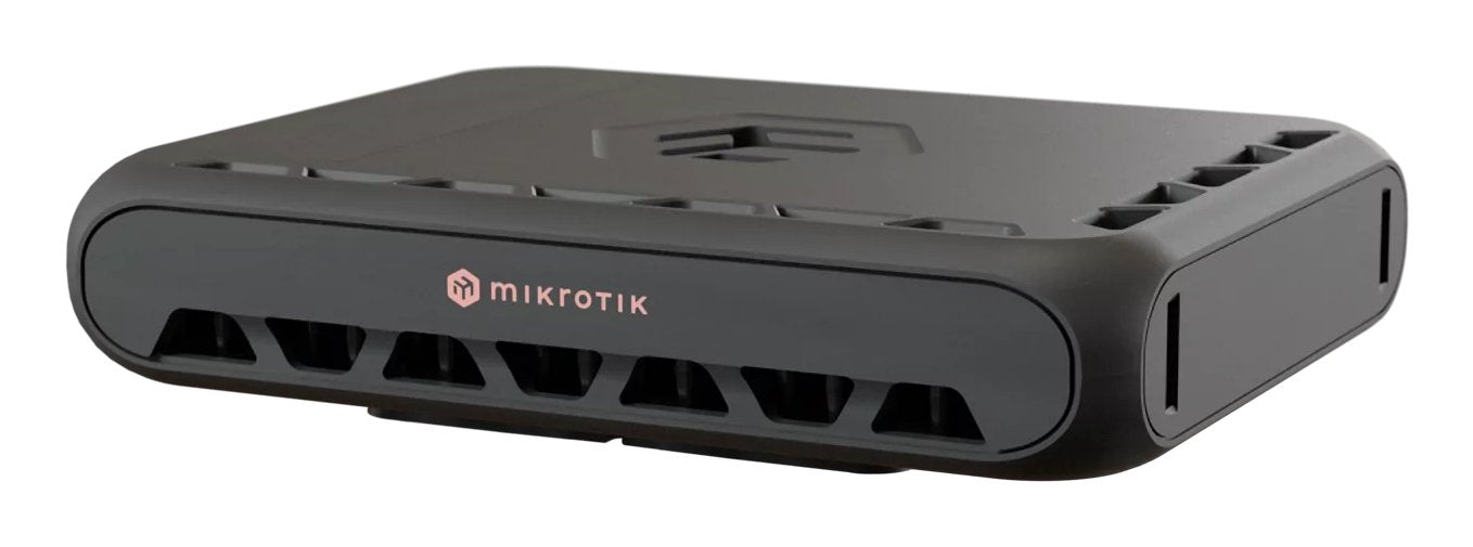 EAN 4752224010230 - Mikrotik hAP be³ Media router inalámbrico Multi-Gigabit Ethernet Tribanda (2.4 GHz / 5 GHz / 6 GHz) Negro imagen 1