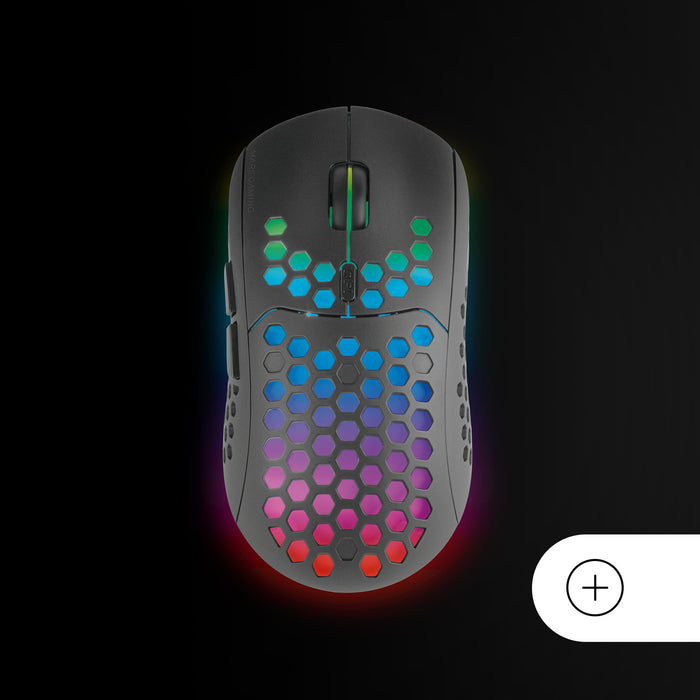 EAN 8435693111122 - Mars Gaming MCPWXPT teclado Ratón incluido Juego RF inalámbrica + USB QWERTY Portugués Negro imagen 13