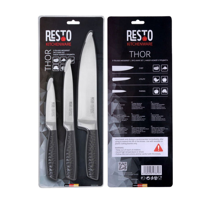 EAN 4260403578797 - Resto Kitchenware 95502 juego de cuchillos y cubertería de cocina 3 pieza(s) imagen 1