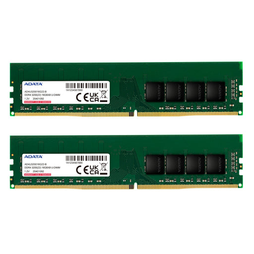 EAN 4711085933508 - ADATA AD4U320016G22-DTGN módulo de memoria 32 GB 2 x 16 GB DDR4 288-pin DIMM imagen 1