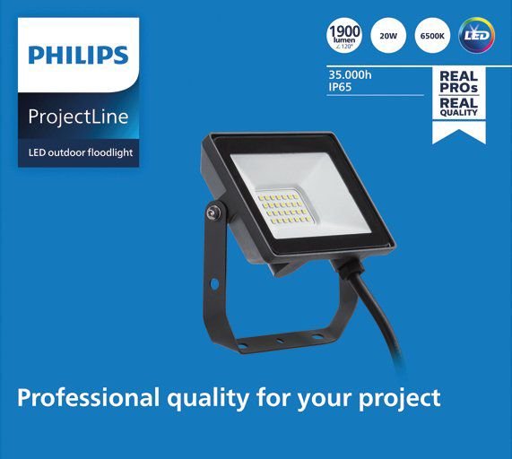 EAN 8719514954595 - Philips 8719514954595 Reflector Negro 20 W LED imagen 3