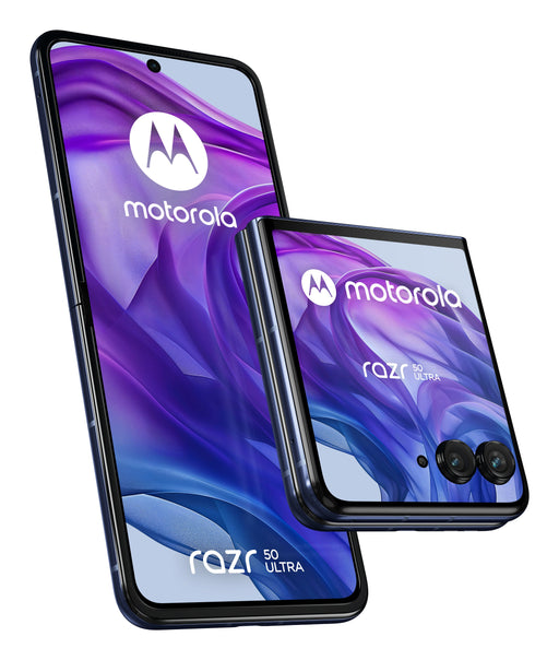 EAN 0840023259586 - Motorola razr 50 ultra 17,5 cm (6.9") SIM doble Android 14 5G USB Tipo C 12 GB 512 GB 4000 mAh Marina imagen 1