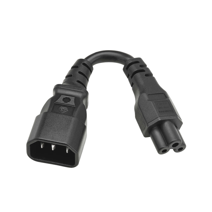 EAN 37332281005 - Eaton P014-P15M-EU cable de transmisión Negro 0,15 m IEC C14 IEC C5 imagen 1