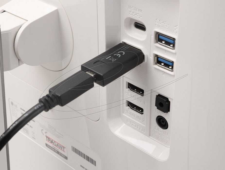 EAN 4043619610747 - DeLOCK 61074 cambiador de género para cable mini DisplayPort DisplayPort Negro imagen 2
