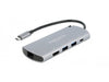 EAN 4043619877676 - DeLOCK 87767 base para portátil y replicador de puertos Alámbrico USB 3.2 Gen 1 (3.1 Gen 1) Type-C Gris imagen 1
