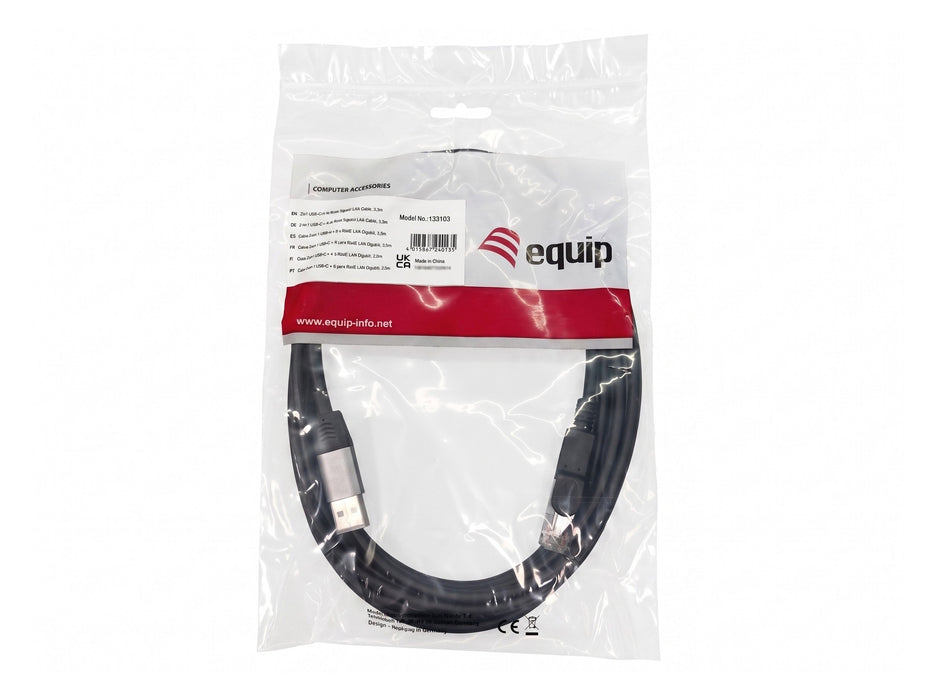 EAN 4015867244142 - Equip 133104 cable de red Negro 5 m imagen 4