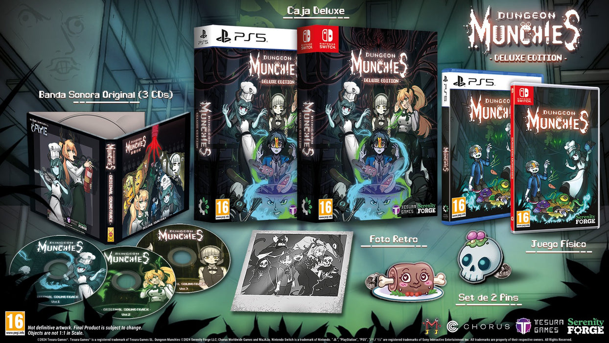 EAN 8436016712644 - Tesura Games Dungeon Munchies - Deluxe Edition imagen 3