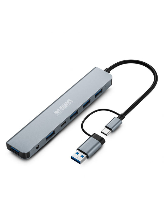 EAN 3760170884660 - Urban Factory MHC70UF base para portátil y replicador de puertos Alámbrico USB 3.2 Gen 1 (3.1 Gen 1) Type imagen 1