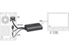 EAN 4043619625970 - DeLOCK 62597 adaptador de cable de vídeo 0,25 m HDMI tipo A (Estándar) VGA (D-Sub) + 3.5mm + USB Type-A N imagen 2