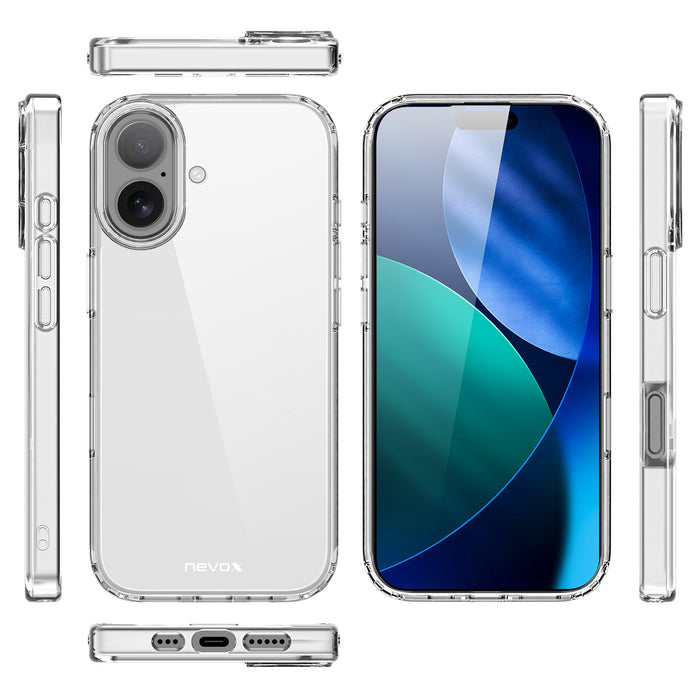 EAN 4250686415100 - nevox 2510 funda para teléfono móvil 16 cm (6.3") Transparente imagen 3