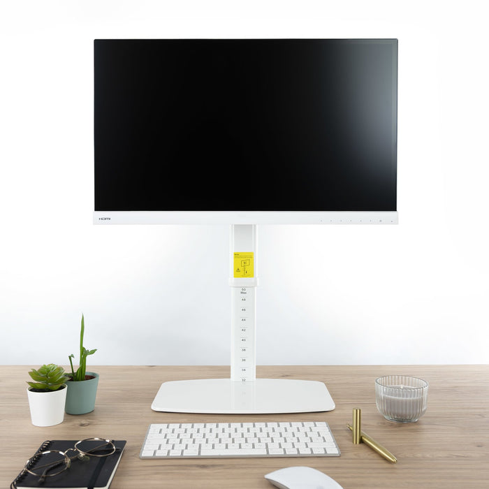 EAN 8433281011830 - TooQ DB1127TN-W soporte para monitor 68,6 cm (27") Escritorio Blanco imagen 9