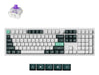 EAN 4894979004543 - Keychron Q6 HE teclado Juego USB + RF Wireless + Bluetooth QWERTY Verde oscuro, Blanco imagen 1