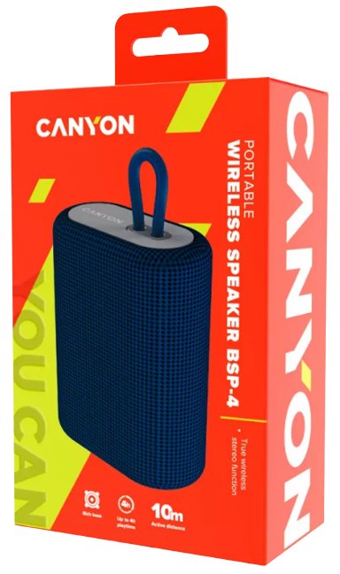 EAN 5291485009182 - Canyon BSP-4 Altavoz portátil estéreo imagen 4
