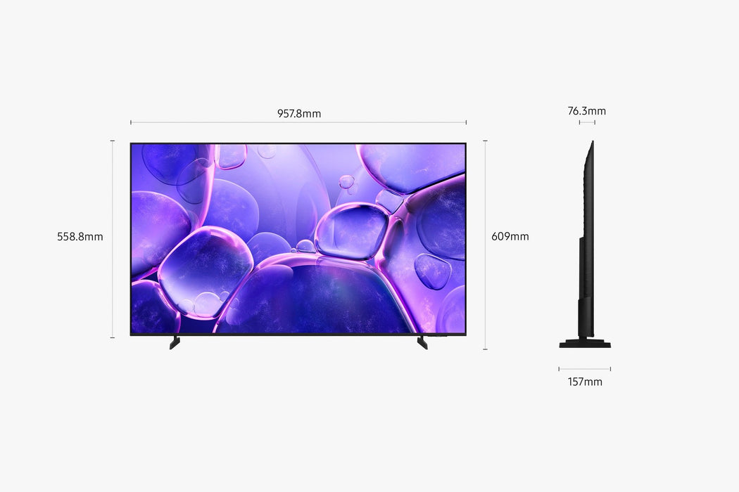 EAN 8806097079316 - Samsung TU43U8005FU 109,2 cm (43") 4K Ultra HD Smart TV Wifi Negro imagen 7