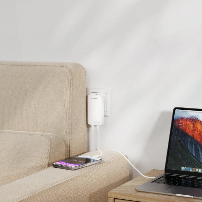 EAN 4252011910564 - 4smarts 542065 cargador de dispositivo móvil Universal Blanco Corriente alterna Interior imagen 2