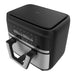 EAN 8435771907081 - Cecotec Cecofry Dual 9000 Sencillo 9 L Independiente 2850 W Freidora de aire caliente Negro, Acero inoxid imagen 3
