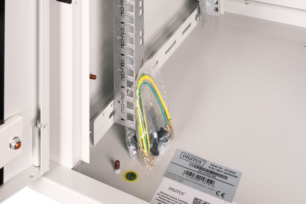 EAN 4016032157519 - Digitus DN-19 09U-6/6 armario rack 9U Bastidor de pared Gris imagen 6