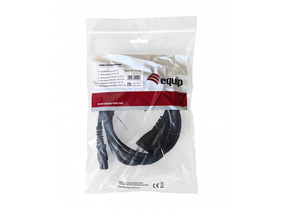 EAN 4015867245224 - Equip 112232 cable de transmisión Negro 5 m T12 C5 acoplador imagen 4