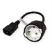 EAN 7630049613386 - VALUE 19991117 Negro 0,3 m CEE7/7 C14 acoplador imagen 2