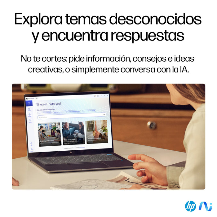 EAN 0198701252214 - HP OmniBook X 14-fe0008ns Copilot+ PC Qualcomm Snapdragon X1E-78-100 Portátil 35,6 cm (14") Pantalla táct imagen 13