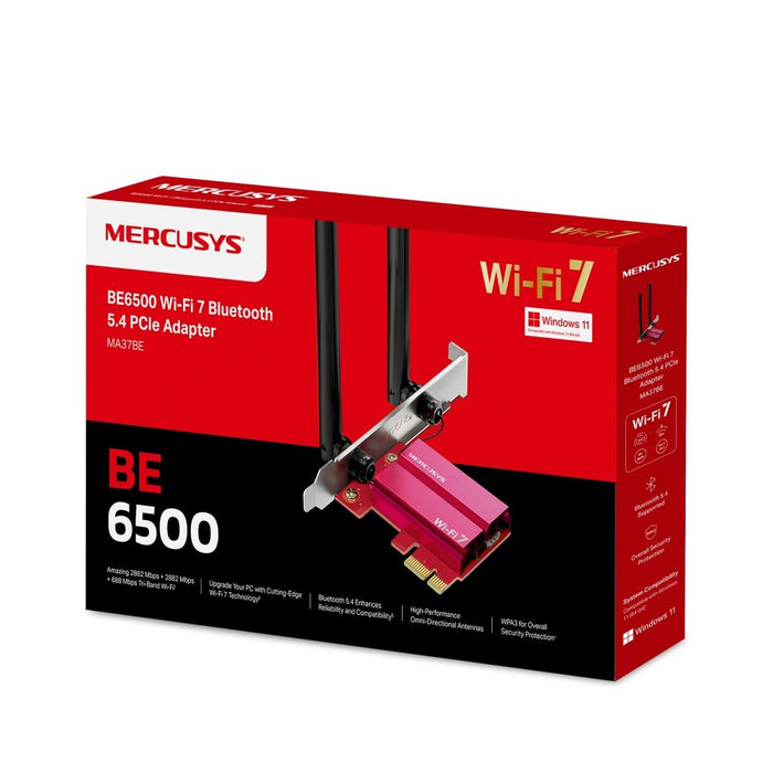 EAN 6957939003197 - Mercusys MA37BE adaptador y tarjeta de red WLAN / Bluetooth imagen 4