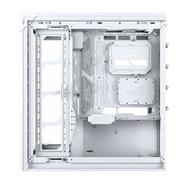 EAN 4711636579032 - ASUS ROG CRONOX GR801 CURVE TG ARGB WHITE Midi Tower Blanco imagen 13