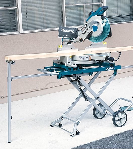 EAN 0088381424318 - Makita WST05 banco de trabajo para ingletadora Azul, Gris 4 pata(s) imagen 2