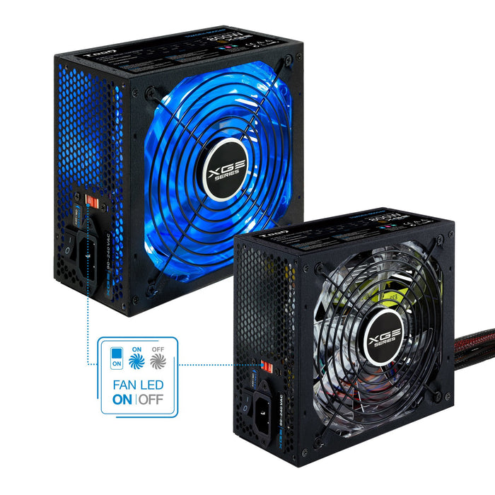 EAN 8433281007604 - TooQ TQXGEII-800SAP unidad de fuente de alimentación 800 W 20+4 pin ATX ATX Negro imagen 5