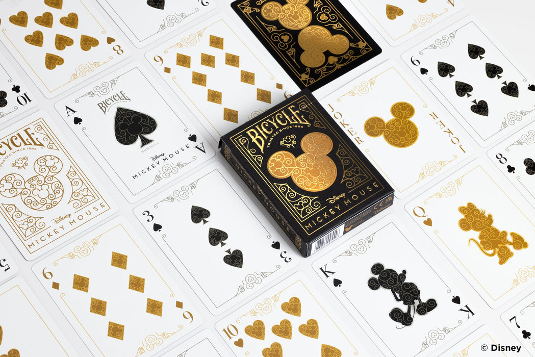EAN 0073854095546 - Bicycle Mickey Black Gold juego de cartas 56 pieza(s) imagen 13