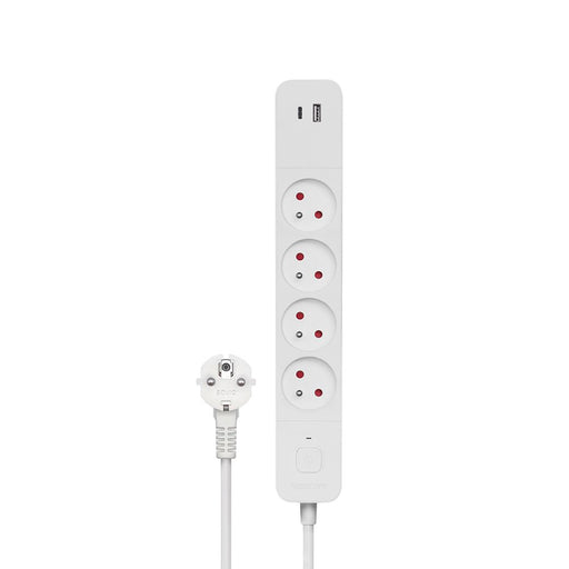 EAN 5901986047865 - Savio LZ-114 4 salidas AC Tipo E 1,5 m 2 3680 W Blanco imagen 1
