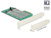 EAN 4043619895366 - DeLOCK 89536 tarjeta y adaptador de interfaz Interno M.2 imagen 1