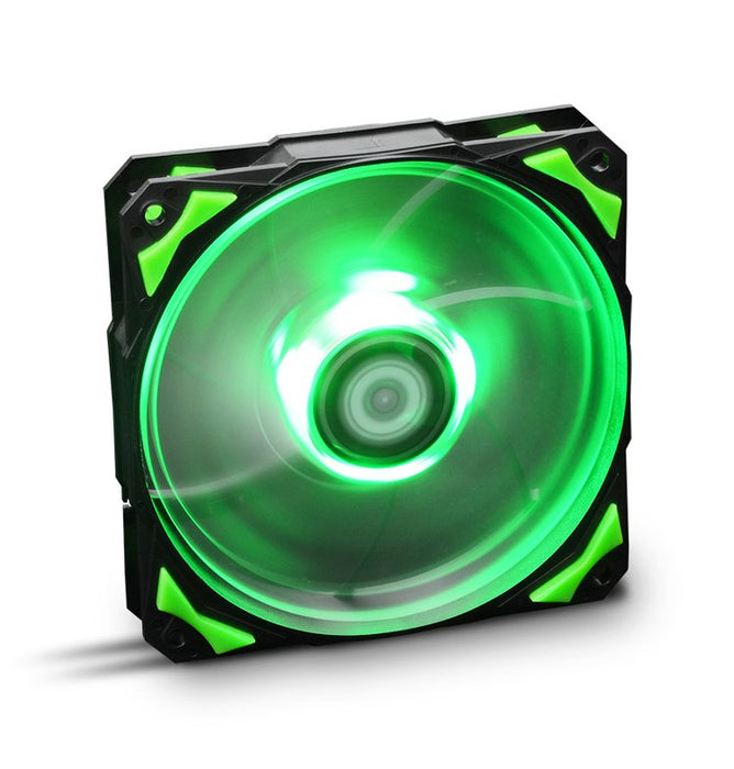 EAN 8436532164583 - NOX Hummer H-Fan LED Carcasa del ordenador Ventilador 12 cm Negro, Verde, Blanco imagen 1