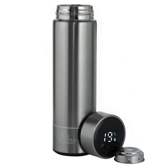 EAN 5905090335849 - Extralink MUG-SMART500 SILVER taza de viaje 500 ml Acero inoxidable imagen 8