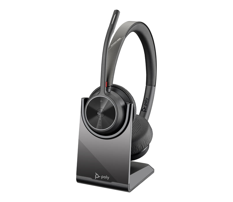 EAN 0197029611628 - HP Poly Voyager 4320-M Microsoft Teams Certified Headset +BT700 dongle +Charging Stand Inalámbrico Oficin imagen 2