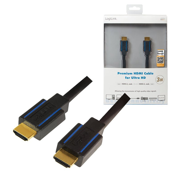 EAN 4052792041118 - LogiLink CHB005 cable HDMI 3 m HDMI tipo A (Estándar) Negro imagen 7