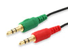 EAN 4015867204931 - Equip 147942 divisor de audio Negro imagen 5