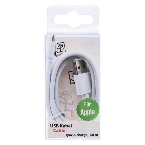 EAN 4010425957816 - 2GO 795781 cable de conector Lightning 1 m Blanco imagen 2
